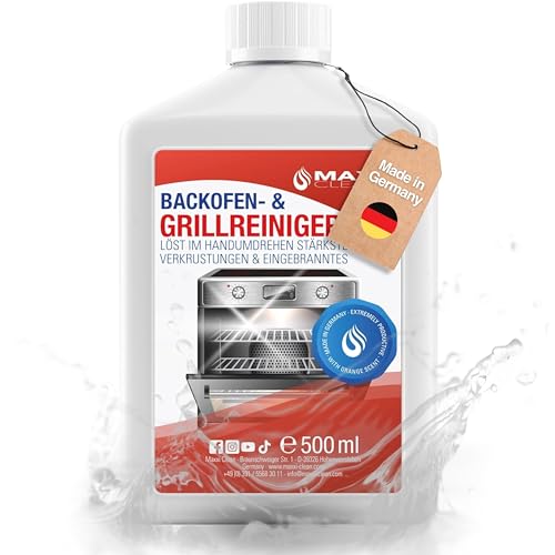 Maxxi Clean | Backofen & Grillreiniger - das Original | 500 ml Gel Paste |...