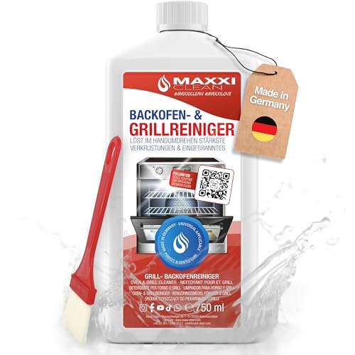 MAXXI CLEAN | Backofen & Grillreiniger - das Original | 1x 750 ml + 1x...