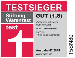 Bosch Induktionskochfeld, Cerankochfeld, Gaskochfeld Test kaufen, Stifung Warentest 2,AEG, Miele, Siemens, Neff Testsieger