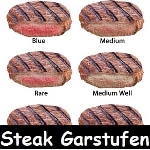 Steak Garstufen Kerntemperatur Rind rare medium rare Rinderfilet Garstufe Steak zubereiten 1-min