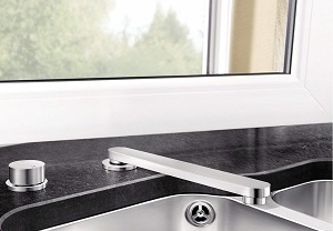 Wasserhahn für Küche Blanco Küchenarmatur Grohe Franke Homelody Küchenarmaturen Test Mischbatterie ausziehbar