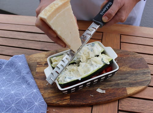 Käsereibe Parmesanreibe elektrischem WMF Parmesan reiben Test kaufen Käsehobel Parmesanhobel 4-min