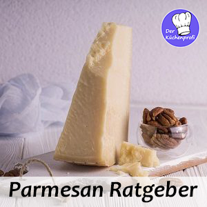 Parmesan Käse Parmigiano-Reggiano und Grana Padano