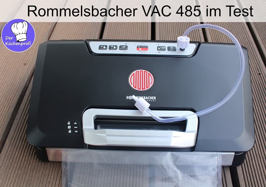 Rommelsbacher Vakuumierer Vakuumiergerät VAC 485 im Test kaufen Vergleich Erfahrung