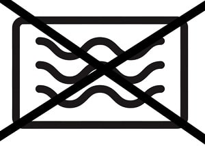 Mikrowelle Symbol Symbole Zeichen mikrowellengeeignet Mikrowelle Funktionen