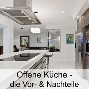 Offene Wohnküche Küche offene Küchen gestalten mit Wohnzimmer mit Kochinsel 6-min