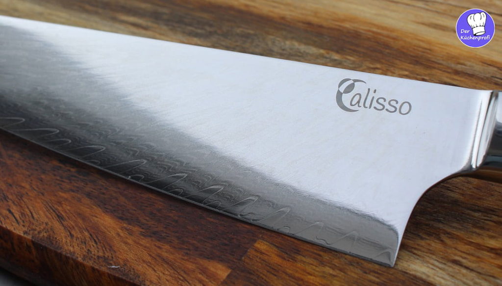 Calisso Messer Test Erfahrungen Bewertung kaufen Santoku Damastmesser 2