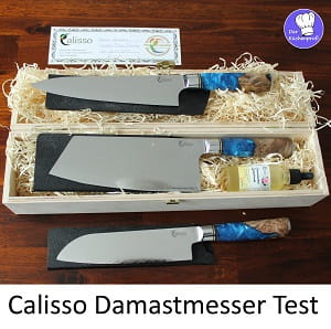Calisso Messer Test kaufen Erfahrungen Bewertung schärfen Preis