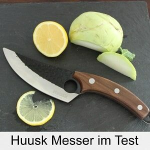 Huusk Messer Test Erfahrungen kaufen Preis Vergleich Damastmesser Küchenmesser Bewertung