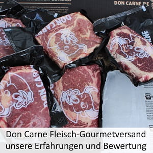 Don Carne Fleisch Gourmet Versand, Erfahrungen, Bewertungen, Alternativen, Steak online bestellen Test