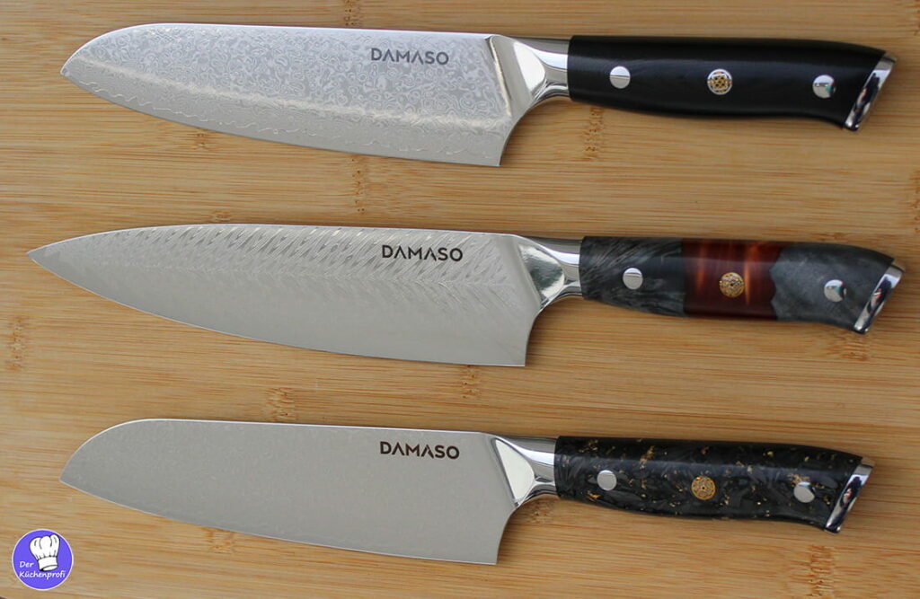 Damaso Damastmesser Test, Messer, Messerset kaufen Vergleich Küchenmesser